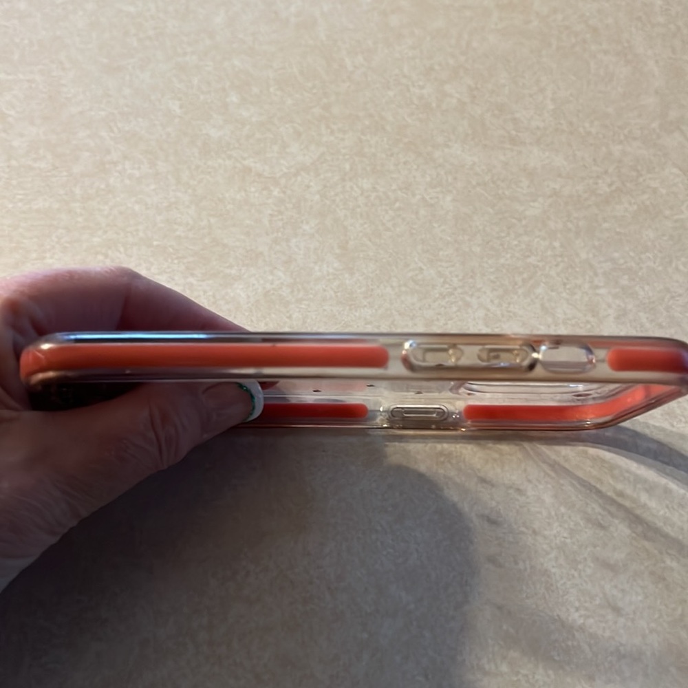 Kate Spade Hardshell iPhone Case in Ombré Pink Dot and Clear, for iPhone 13 Pro - Picture 11 of 15